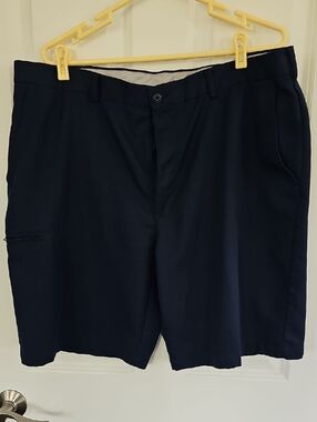 2/$15 PGA Tour Men's Navy Flat-Front Performance Shorts